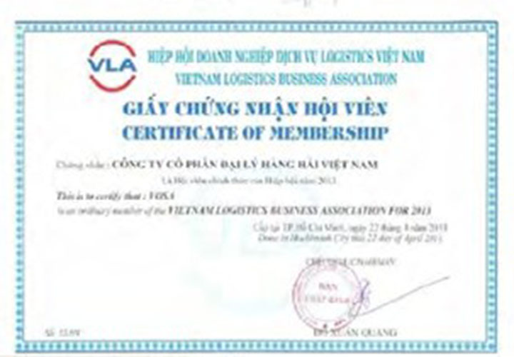 ĐẠI LÝ HÀNG HẢI ĐÀ NẴNG (VOSA DANANG)