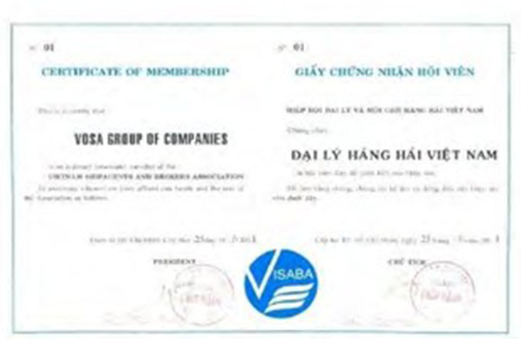 ĐẠI LÝ HÀNG HẢI ĐÀ NẴNG (VOSA DANANG)